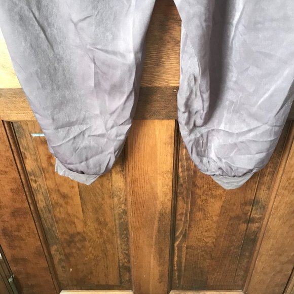 AnyBody Brown Satin-Like Harem Pants w/Drawstring Waist  Size 1X - Picture 10 of 11